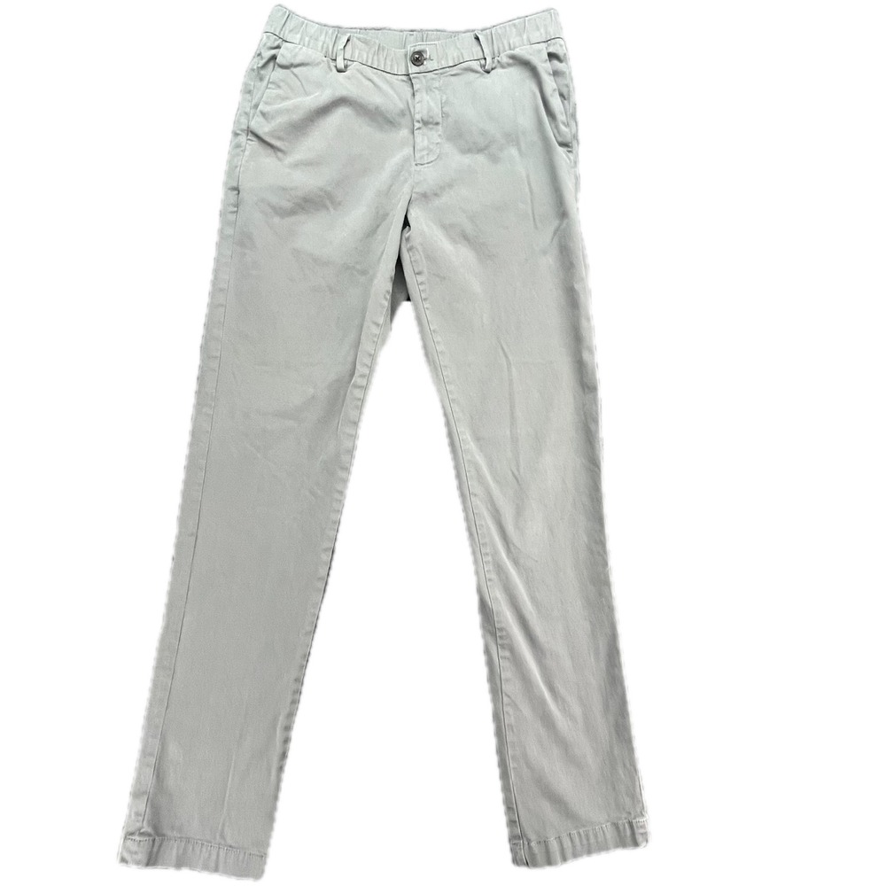 Bearbottom‎ Clothing Mens Chinos Pants Size 32 Beige Cotton Spandex Slim Fit